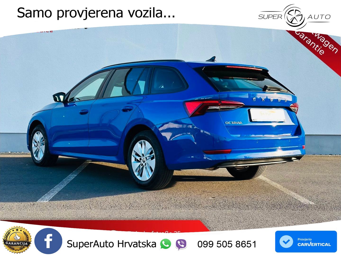 Škoda Octavia Combi 2.0 TDI (150 KS) DSG LED+GR SJED+ACC