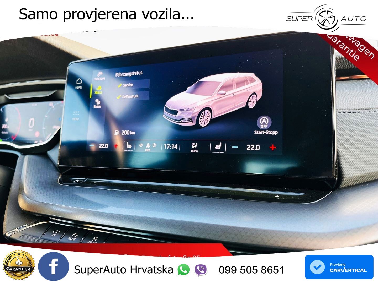 Škoda Octavia Combi 2.0 TDI (150 KS) DSG LED+GR SJED+ACC