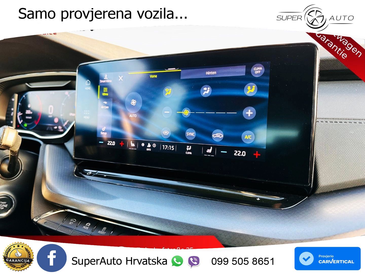 Škoda Octavia Combi 2.0 TDI (150 KS) DSG LED+GR SJED+ACC