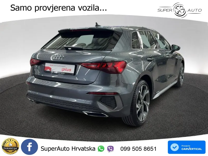 Audi A3 35 TFSI (150 KS) S tronic S line LED+GR SJED+ACC