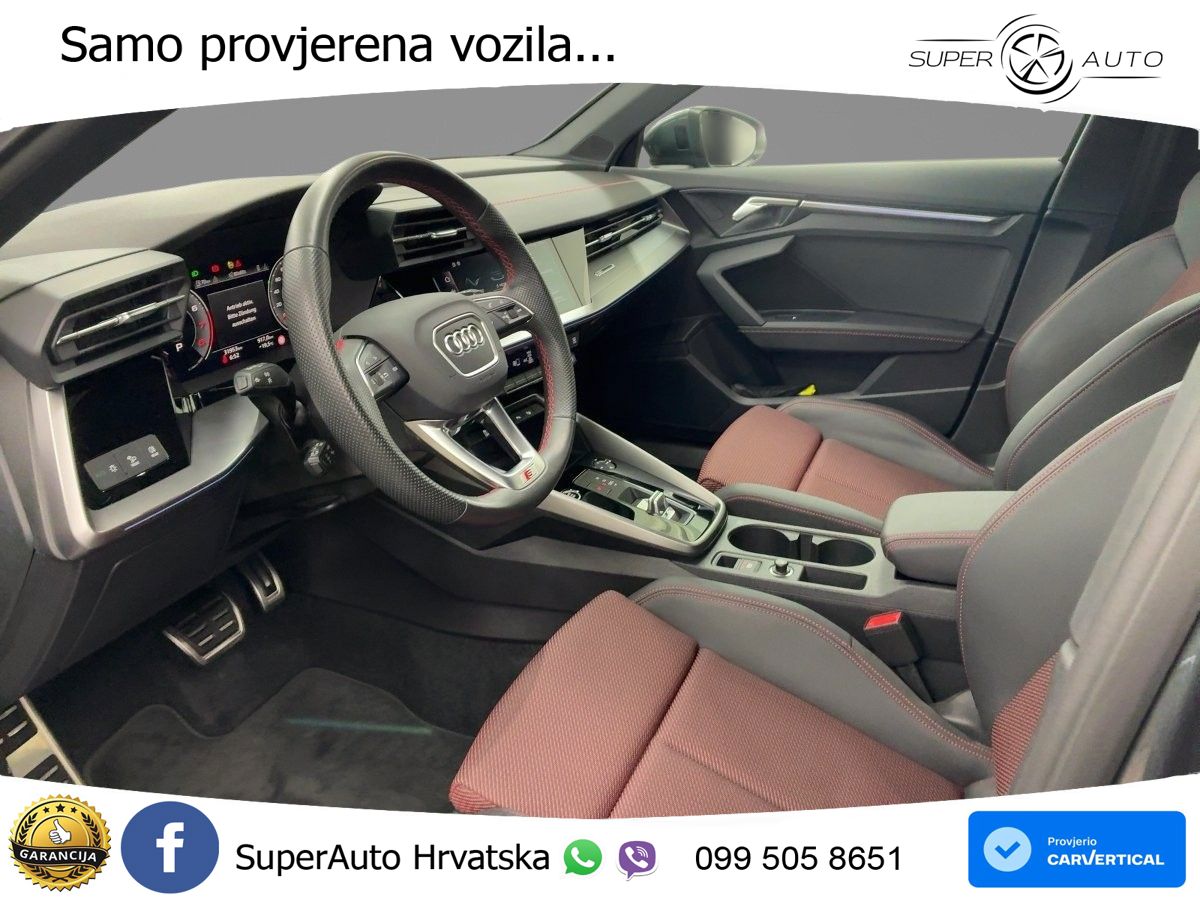 Audi A3 35 TFSI (150 KS) S tronic S line LED+GR SJED+ACC