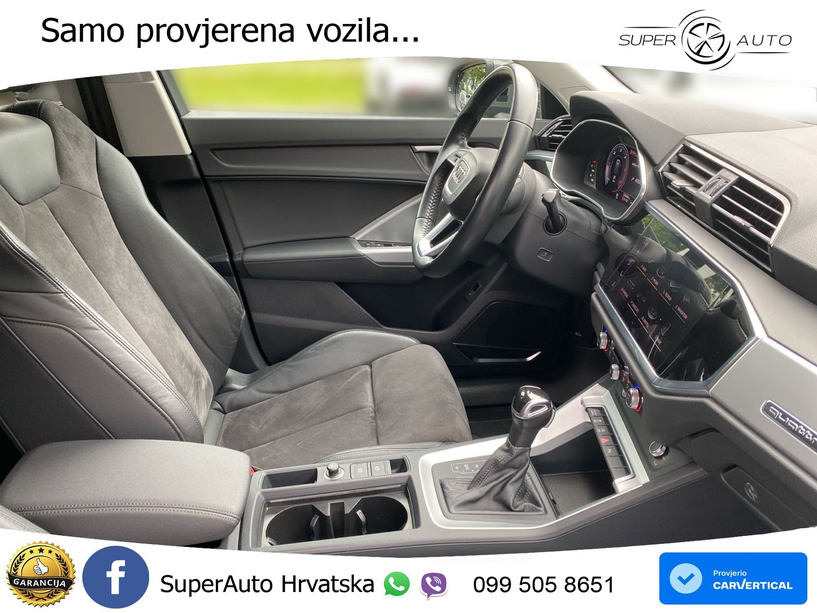 Audi Q3 40 TDI (190 KS) quattro S tronic advanced LED+GR SJED+ACC