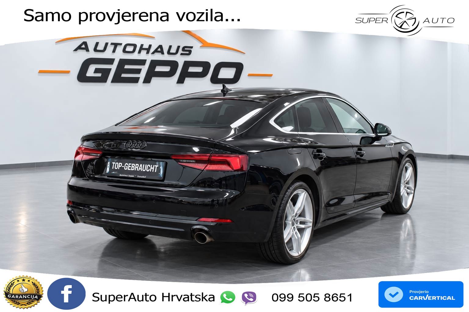 Audi A5 Sportback 40 TFSI (190 KS) S tronic