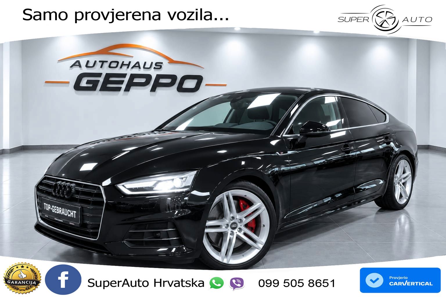 Audi A5 Sportback 40 TFSI (190 KS) S tronic