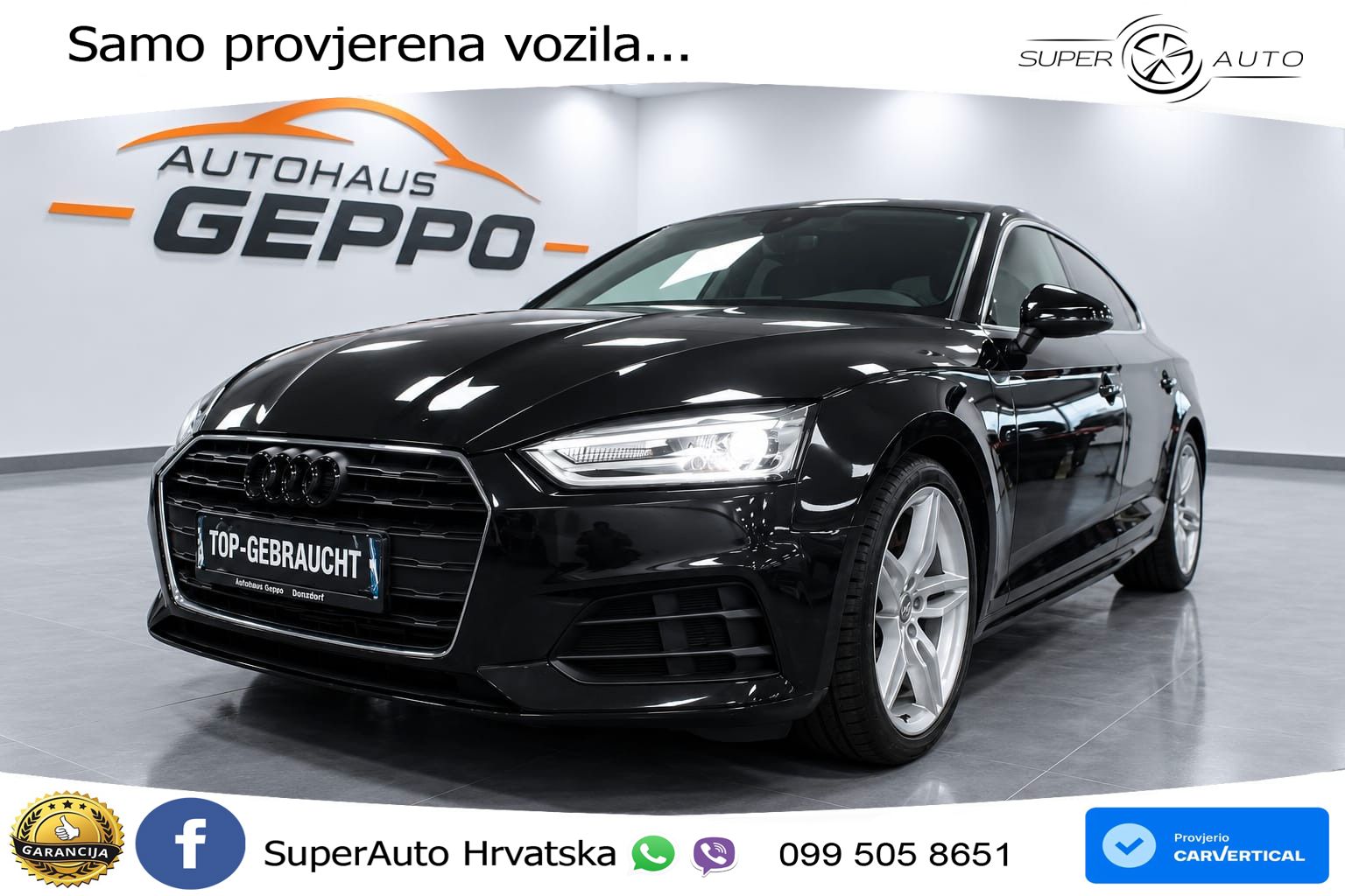 Audi A5 Sportback 40 TFSI (190 KS) S tronic