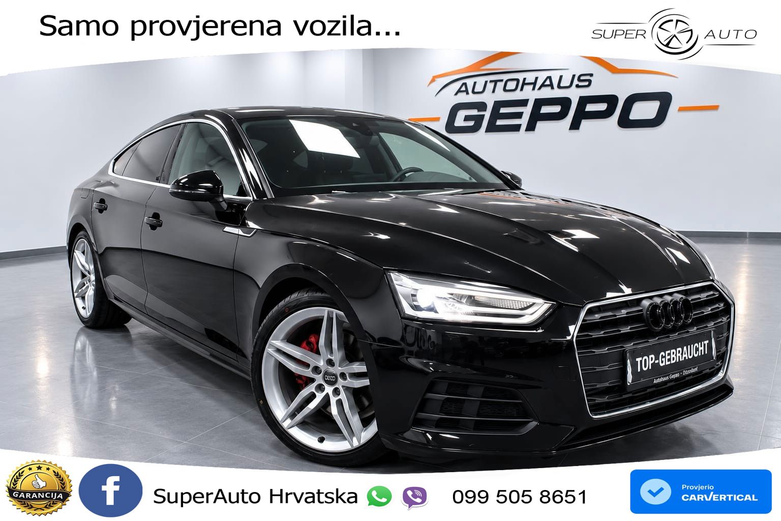 Audi A5 Sportback 40 TFSI (190 KS) S tronic