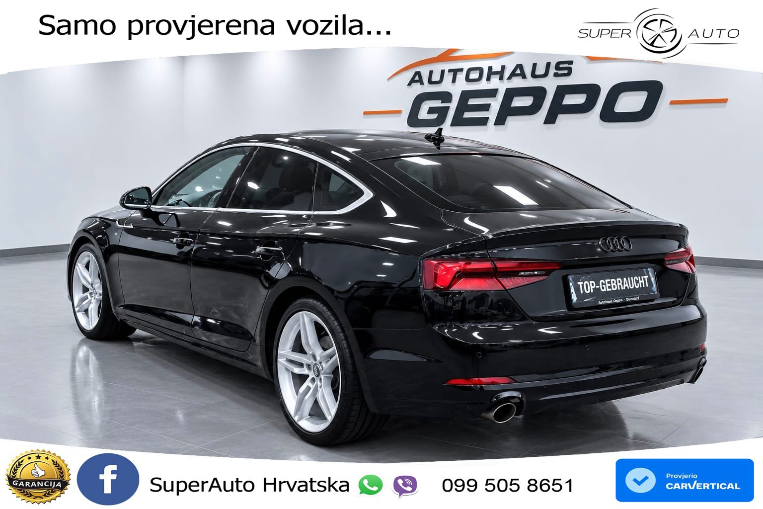 Audi A5 Sportback 40 TFSI (190 KS) S tronic