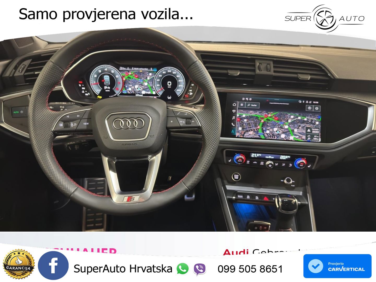 Audi Q3 II Sportback 40 TFSI (190 KS) quattro S tronic S line MATRIX+GR SJED+KAM
