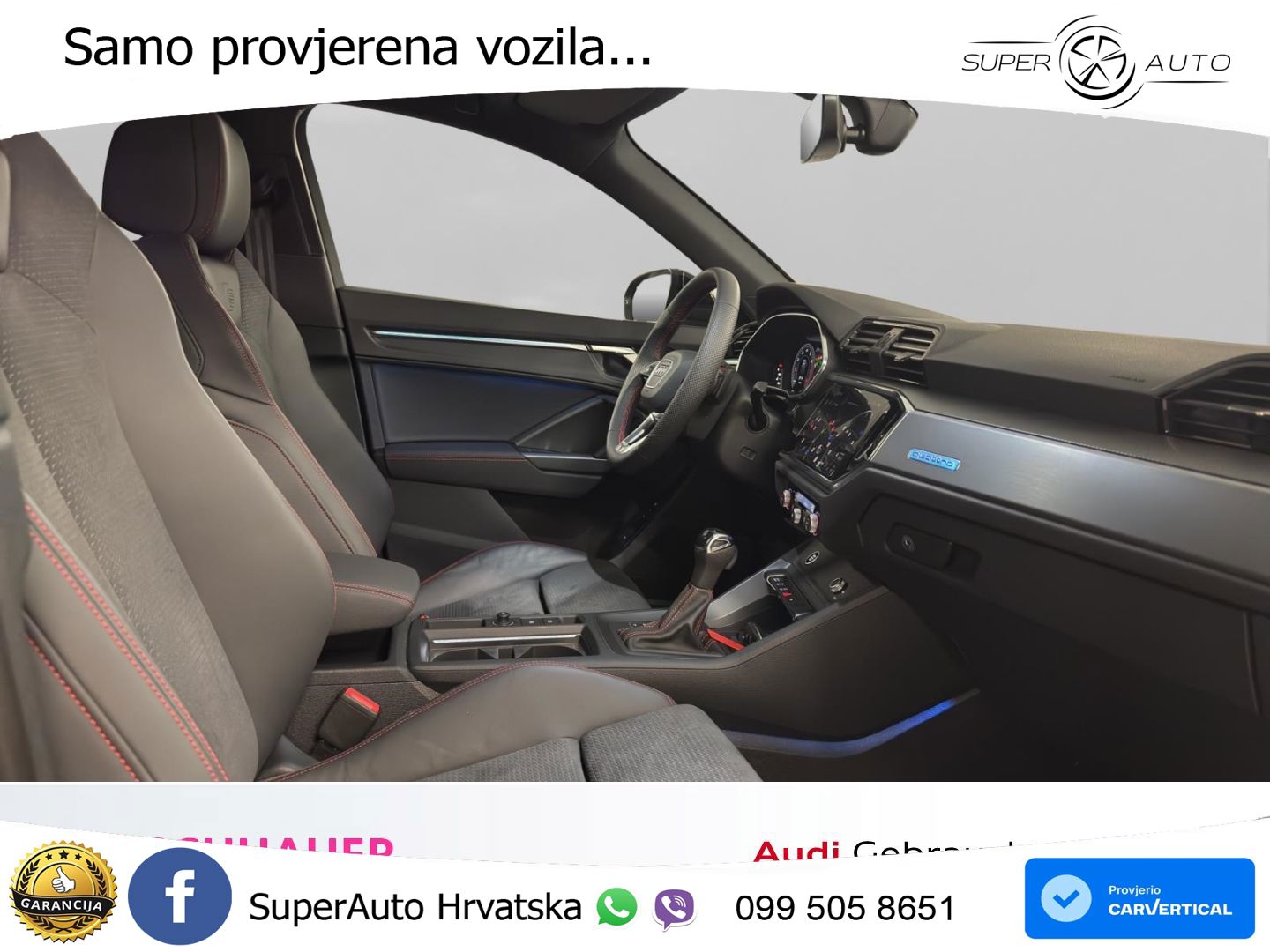 Audi Q3 II Sportback 40 TFSI (190 KS) quattro S tronic S line MATRIX+GR SJED+KAM
