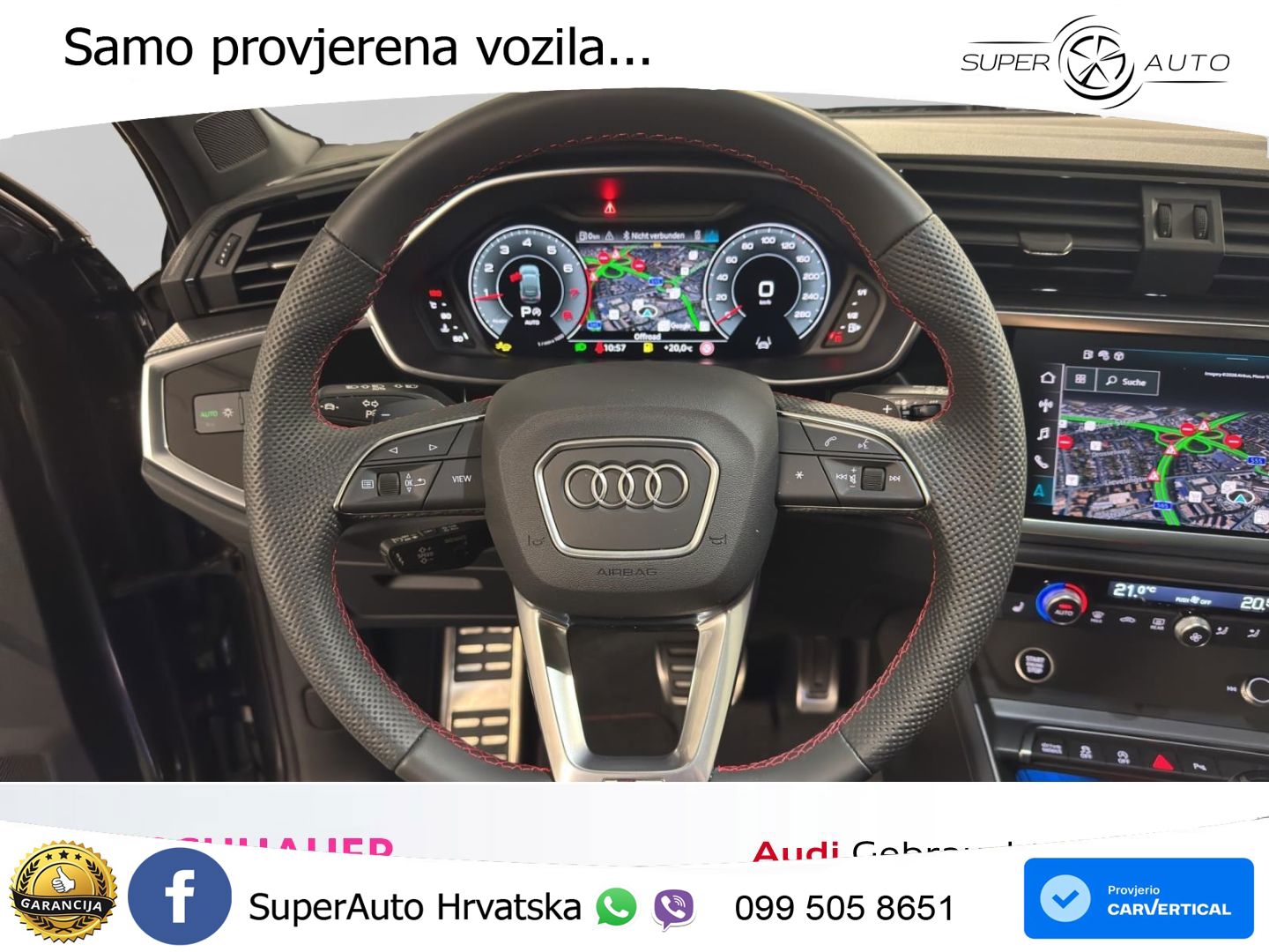 Audi Q3 II Sportback 40 TFSI (190 KS) quattro S tronic S line MATRIX+GR SJED+KAM