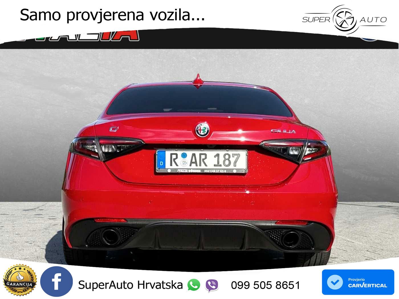 Alfa Romeo Giulia 2.0 Turbo (280 KS) Q4 Automatic