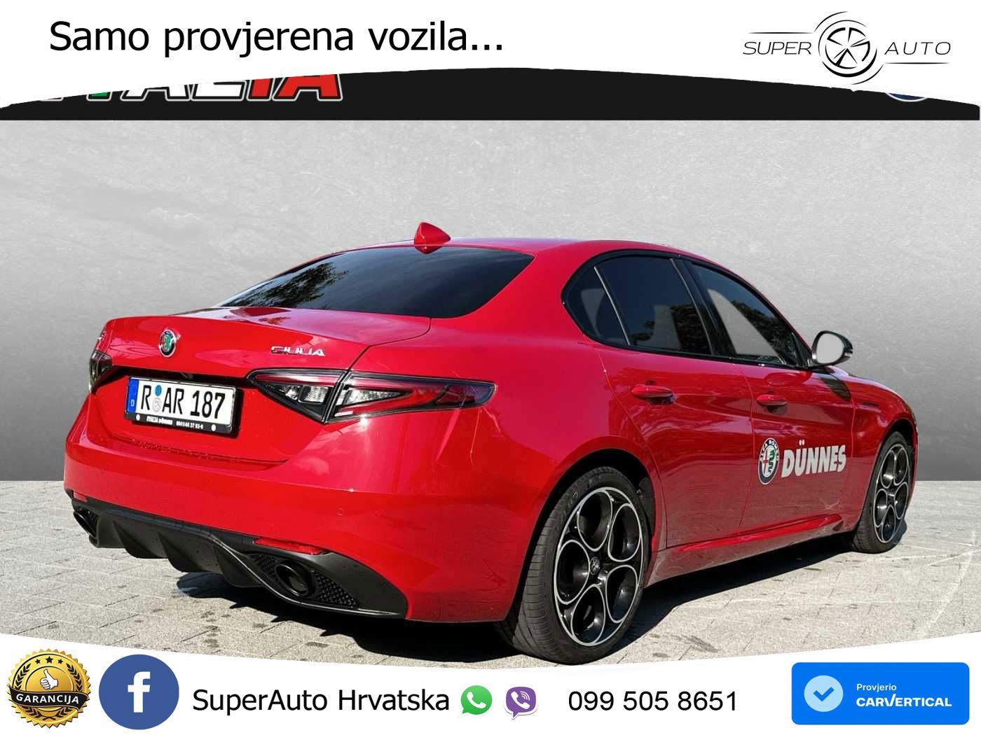 Alfa Romeo Giulia 2.0 Turbo (280 KS) Q4 Automatic