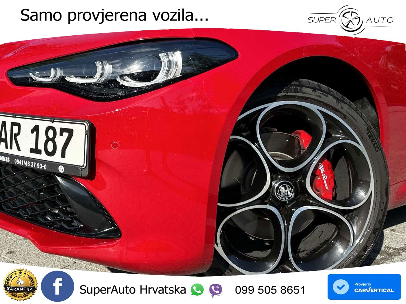 Alfa Romeo Giulia 2.0 Turbo (280 KS) Q4 Automatic