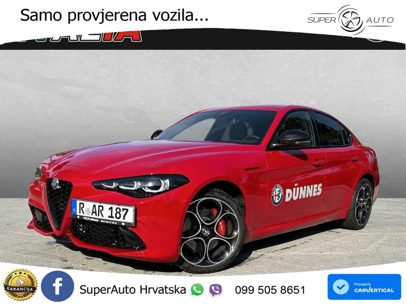 Alfa Romeo Giulia 2.0 Turbo (280 KS) Q4 Automatic