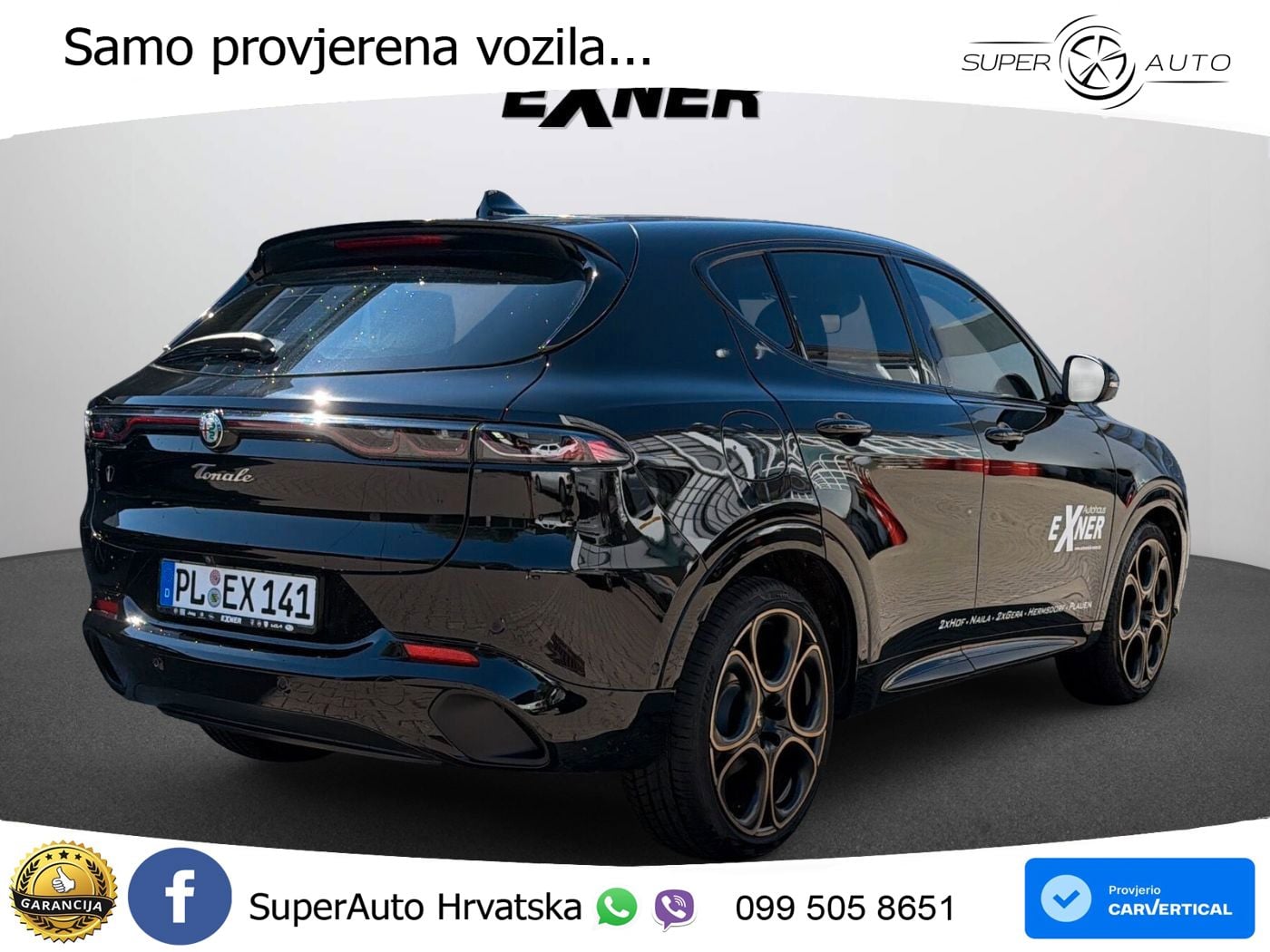 Alfa Romeo Tonale 1.5 VGT (160 KS) 48V-Hybrid TCT LED+GR SJED+ACC