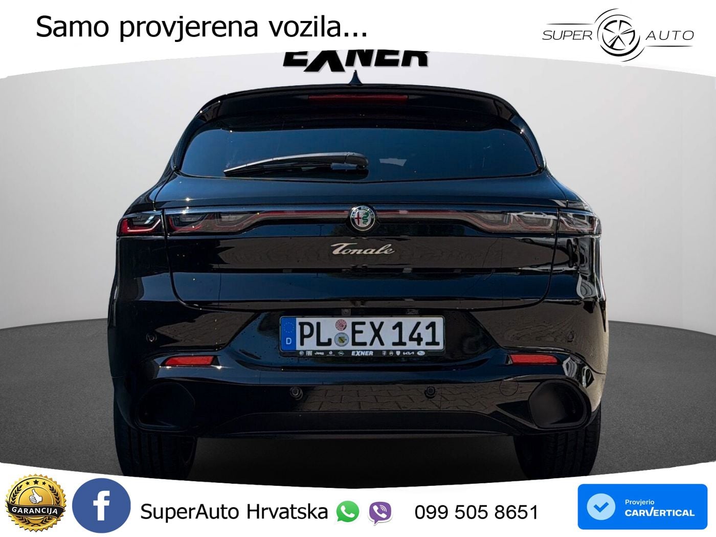 Alfa Romeo Tonale 1.5 VGT (160 KS) 48V-Hybrid TCT LED+GR SJED+ACC