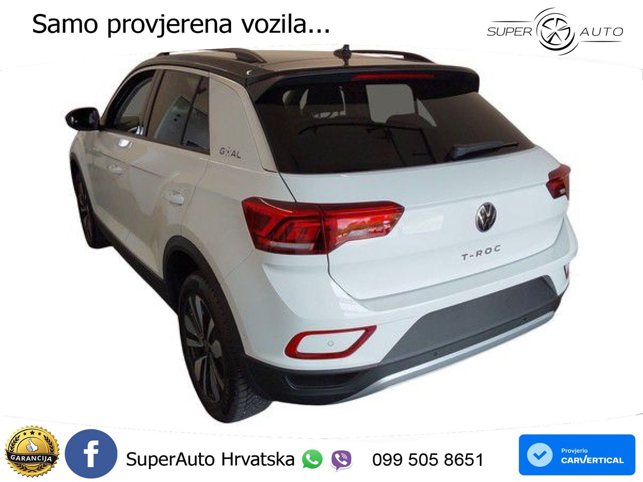 Volkswagen T-Roc 1.5 TSI (150 KS) DSG LED+GR SJED+ACC
