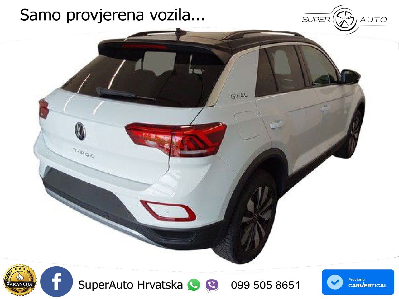 Volkswagen T-Roc 1.5 TSI (150 KS) DSG LED+GR SJED+ACC