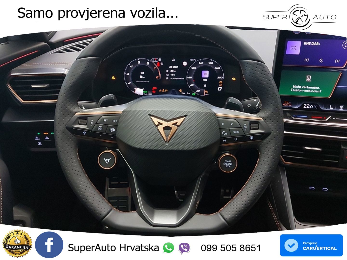 Cupra Formentor 1.5 TSI (204 KS) e-Hybrid DSG LED+GR SJED+ACC