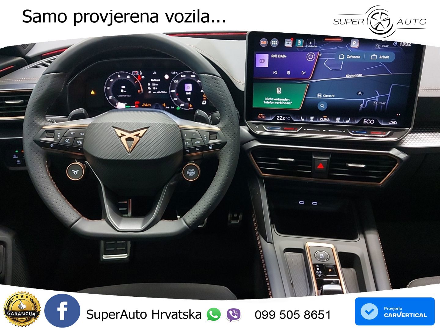 Cupra Formentor 1.5 TSI (204 KS) e-Hybrid DSG LED+GR SJED+ACC