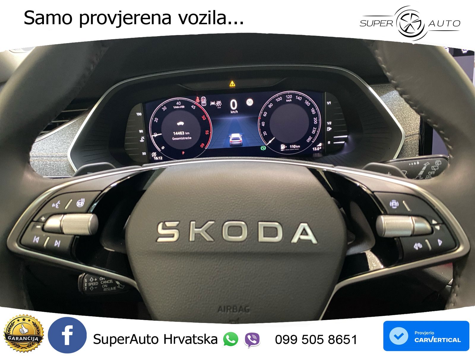 Škoda Octavia Combi 2.0 TDI (150 KS) DSG LED+GR SJED+ACC
