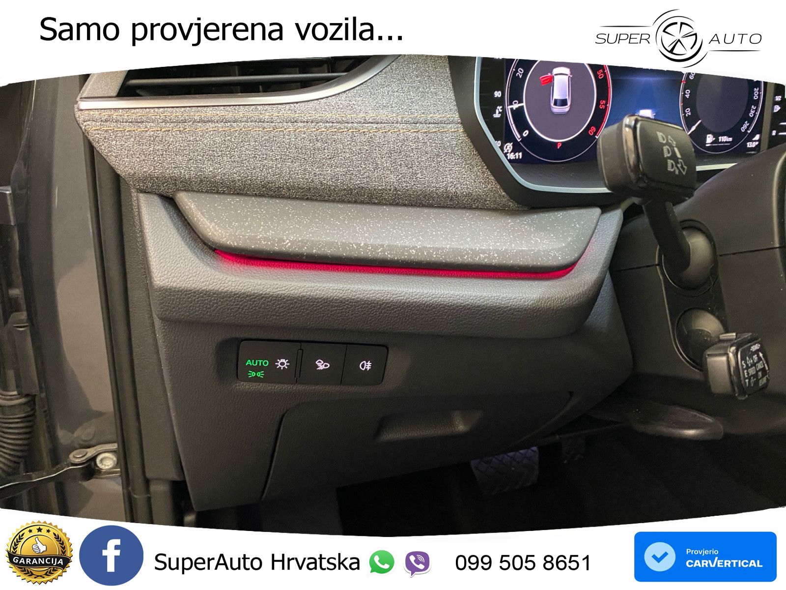 Škoda Octavia Combi 2.0 TDI (150 KS) DSG LED+GR SJED+ACC