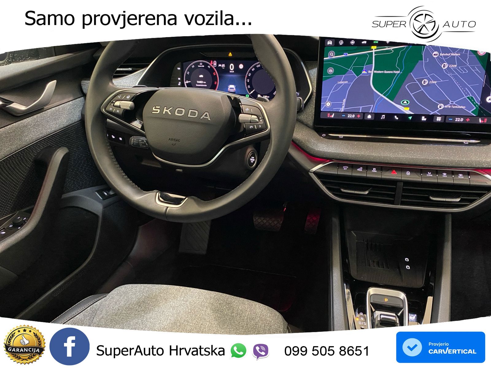 Škoda Octavia Combi 2.0 TDI (150 KS) DSG LED+GR SJED+ACC