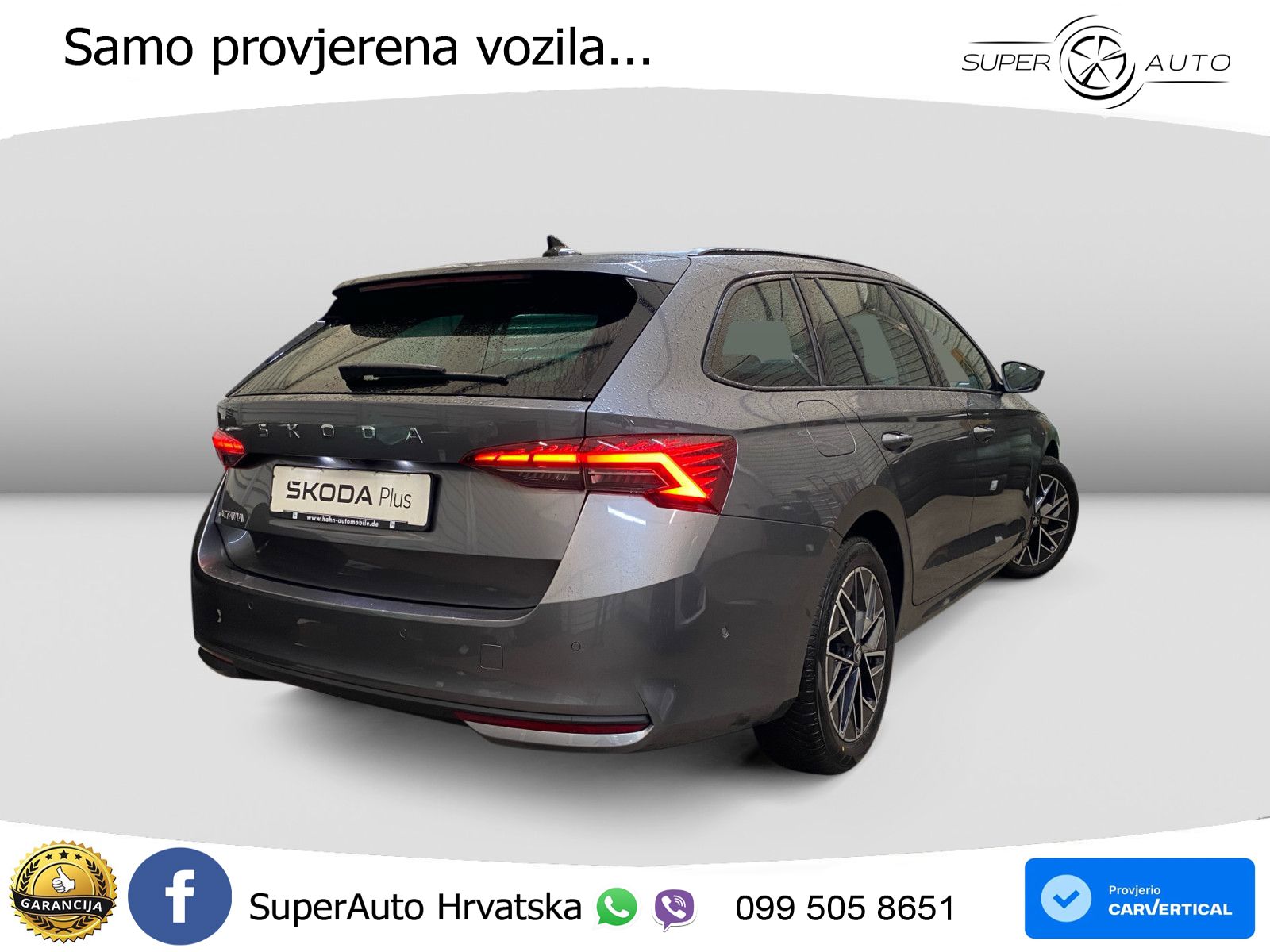 Škoda Octavia Combi 2.0 TDI (150 KS) DSG LED+GR SJED+ACC