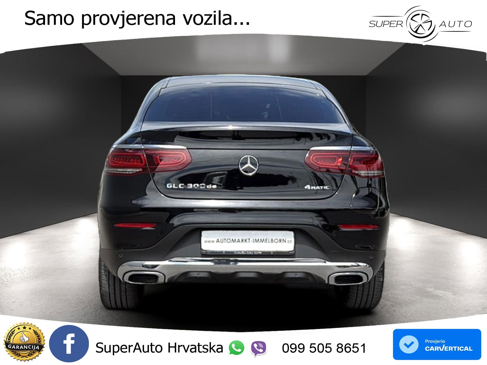 Mercedes GLC 300de (306 KS) 4MATIC 9G-TRONIC LED+GR SJED+ACC