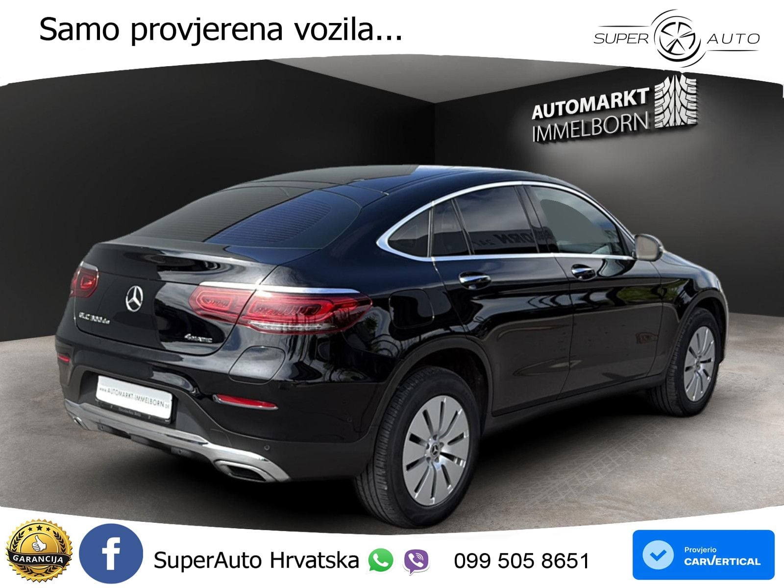 Mercedes GLC 300de (306 KS) 4MATIC 9G-TRONIC LED+GR SJED+ACC