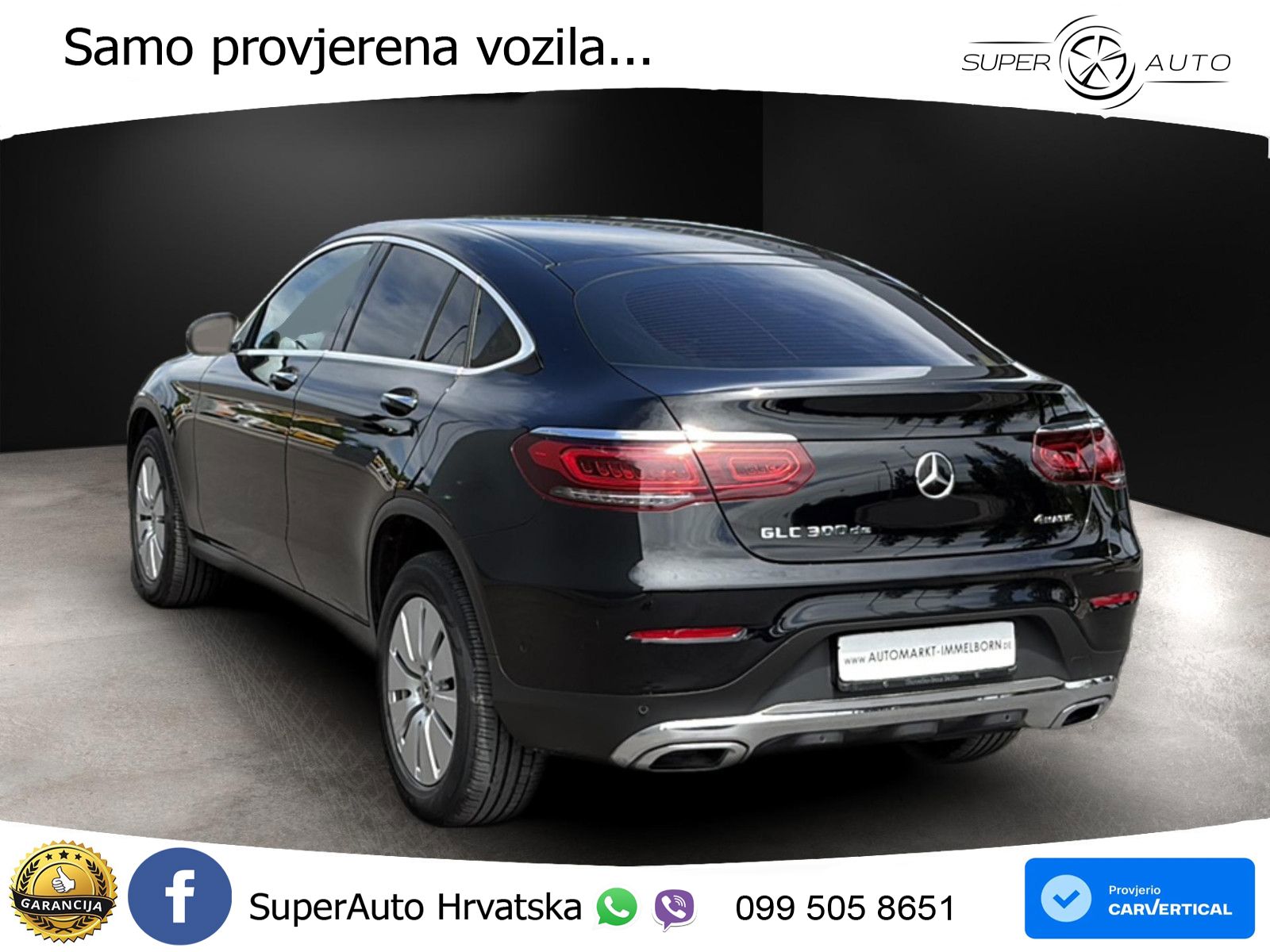 Mercedes GLC 300de (306 KS) 4MATIC 9G-TRONIC LED+GR SJED+ACC