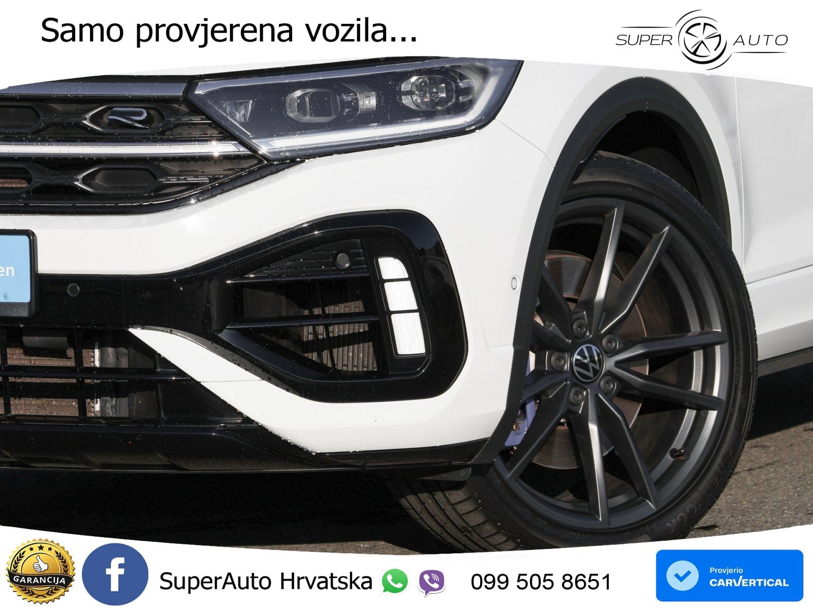 Volkswagen T-Roc R 2.0 TSI (300 KS) OPF 4M DSG MATRIX+GR SJED+KAM