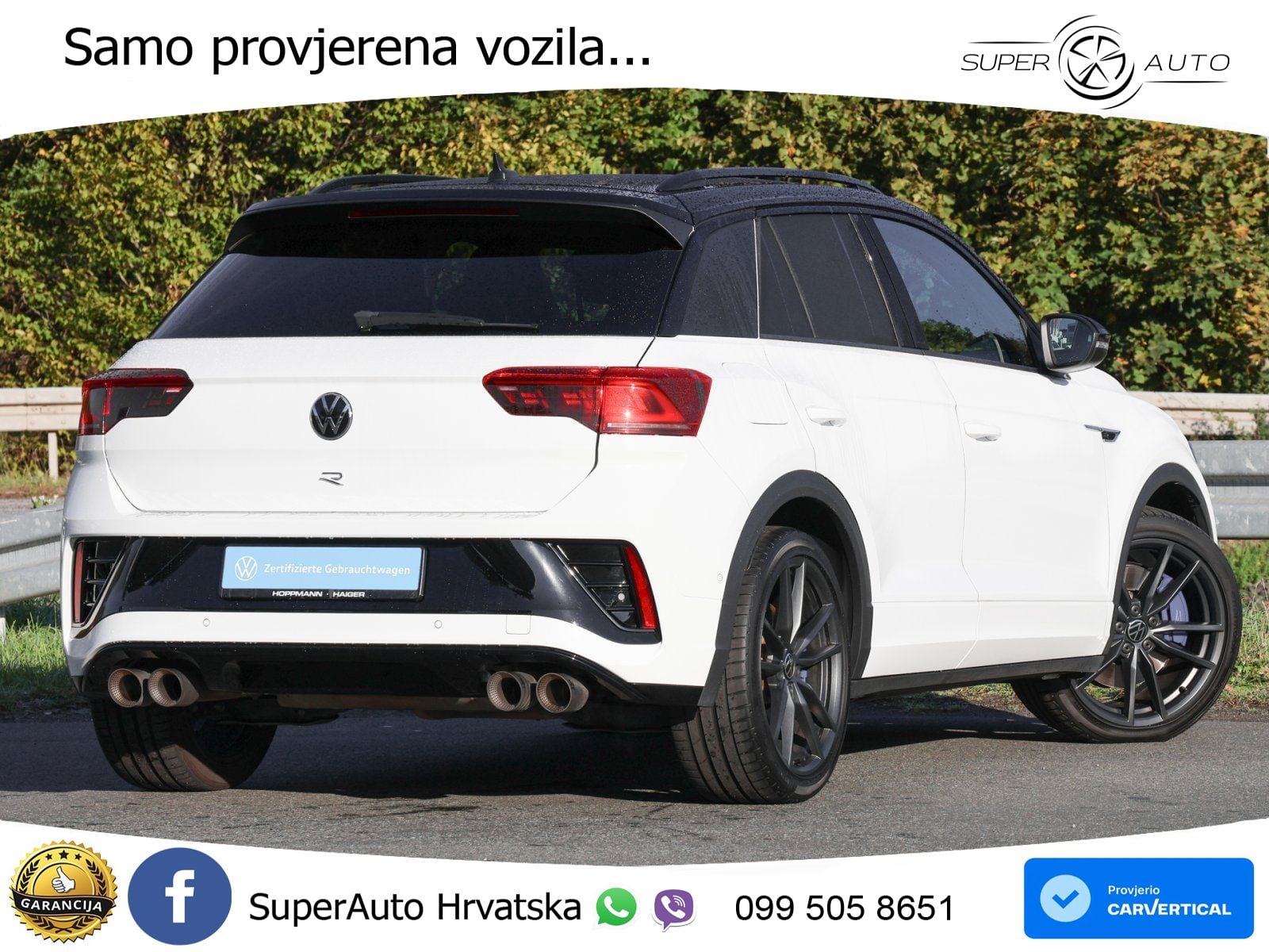 Volkswagen T-Roc R 2.0 TSI (300 KS) OPF 4M DSG MATRIX+GR SJED+KAM