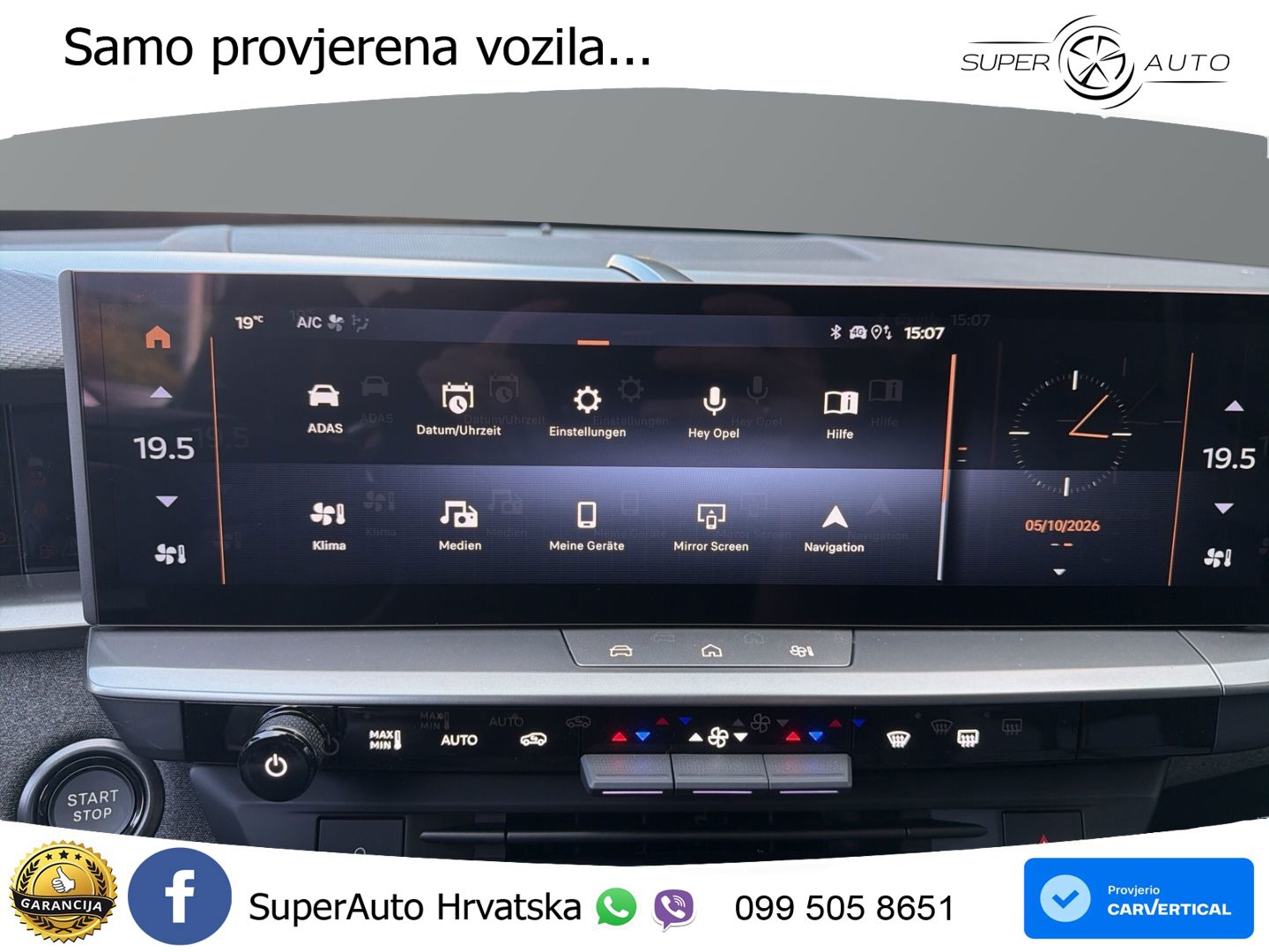 Opel Grandland 1.2 Turbo (145 KS) Hybrid eDCT GS LED+GR SJED+ACC