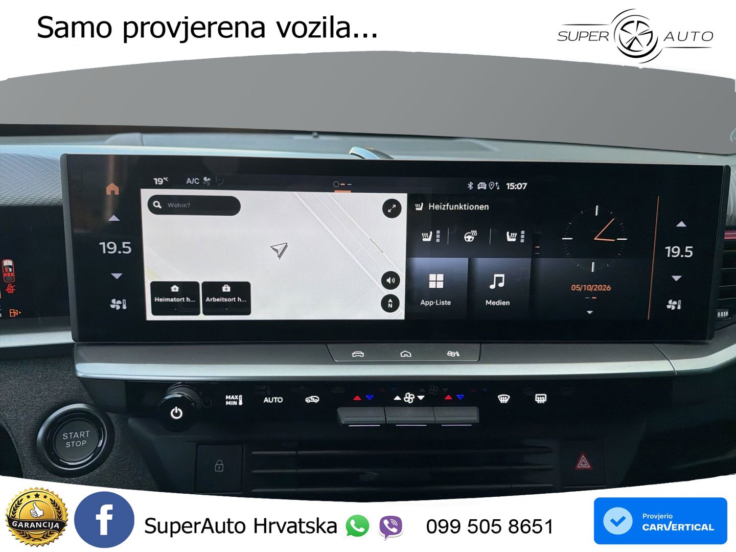 Opel Grandland 1.2 Turbo (145 KS) Hybrid eDCT GS LED+GR SJED+ACC