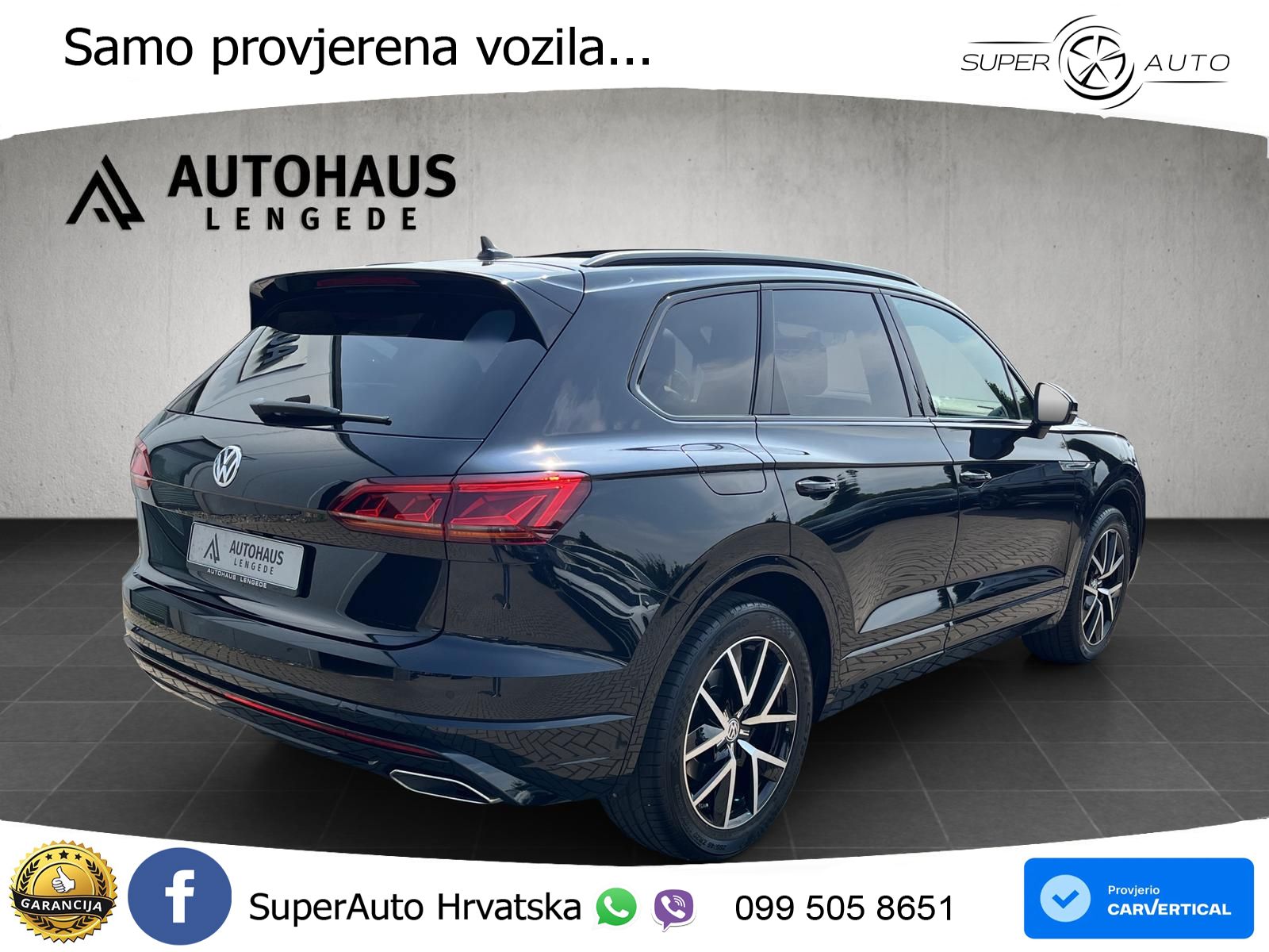 Volkswagen Touareg 3.0 V6 TDI (286 KS) 4MOTION Tiptronic R-Line MATRIX+GR SJED+KAM