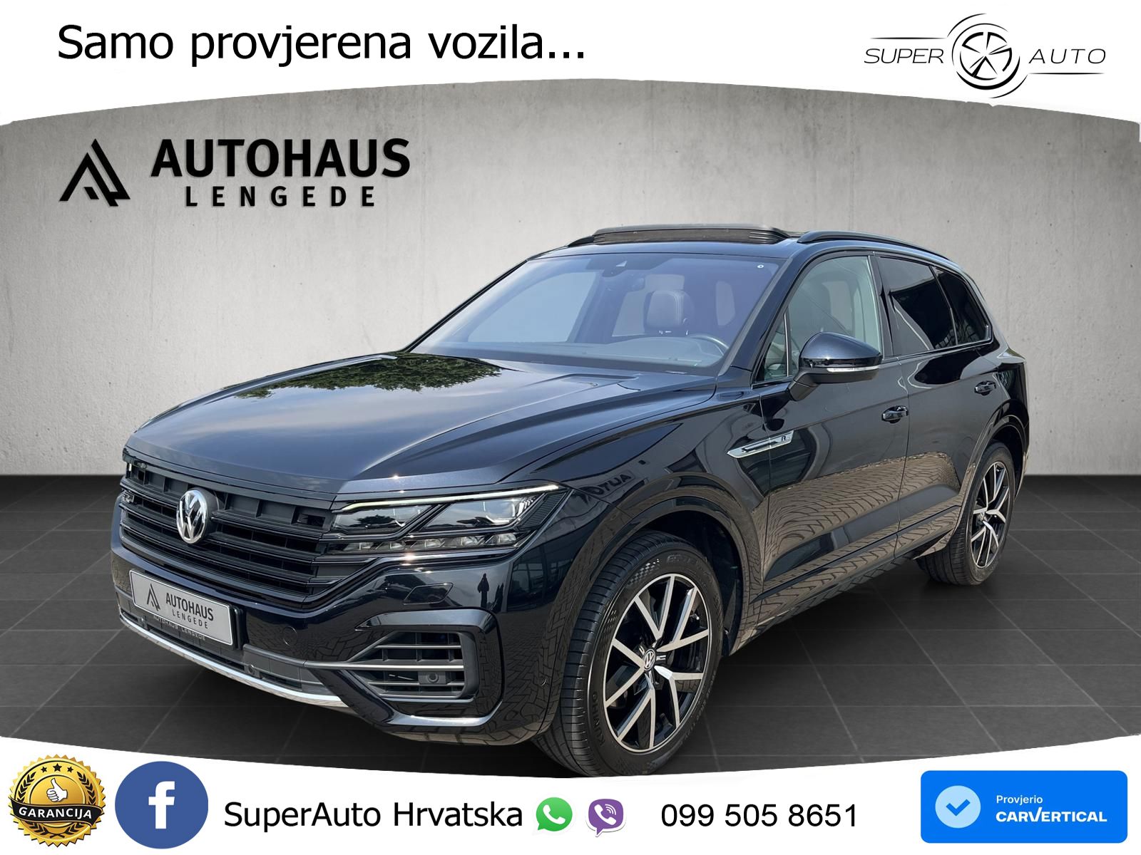Volkswagen Touareg 3.0 V6 TDI (286 KS) 4MOTION Tiptronic R-Line MATRIX+GR SJED+KAM