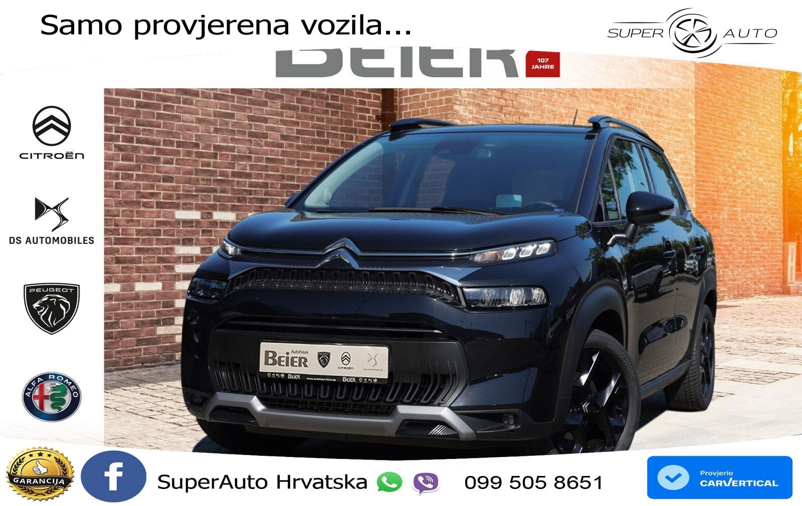 Citroen C3 Aircross 1.2 PureTech (131 KS) Automatic MAX LED+GR SJED+ACC