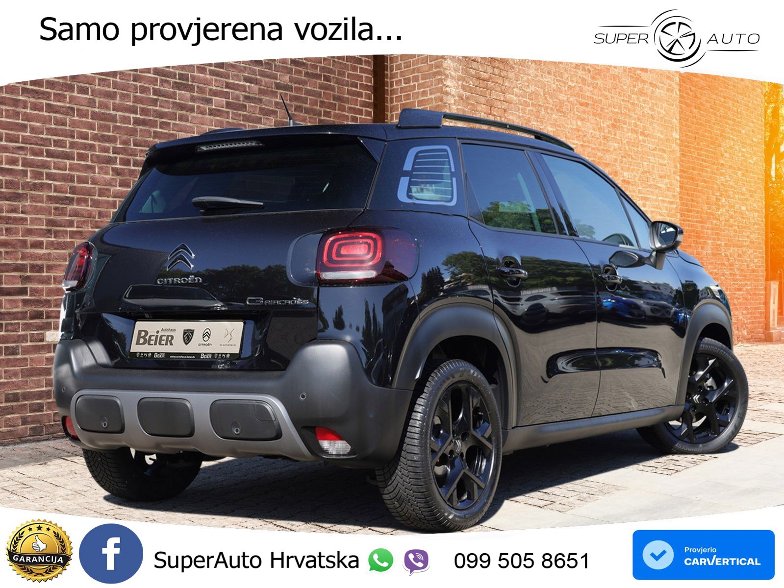 Citroen C3 Aircross 1.2 PureTech (131 KS) Automatic MAX LED+GR SJED+ACC