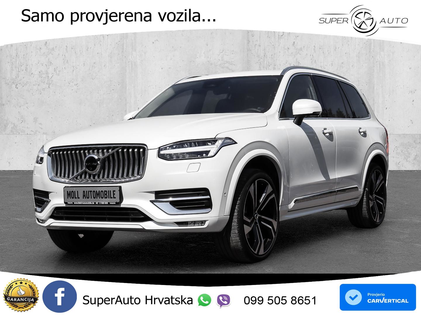 Volvo XC90 2.0 B5 Diesel AWD Automatic LED+GR SJED+ACC