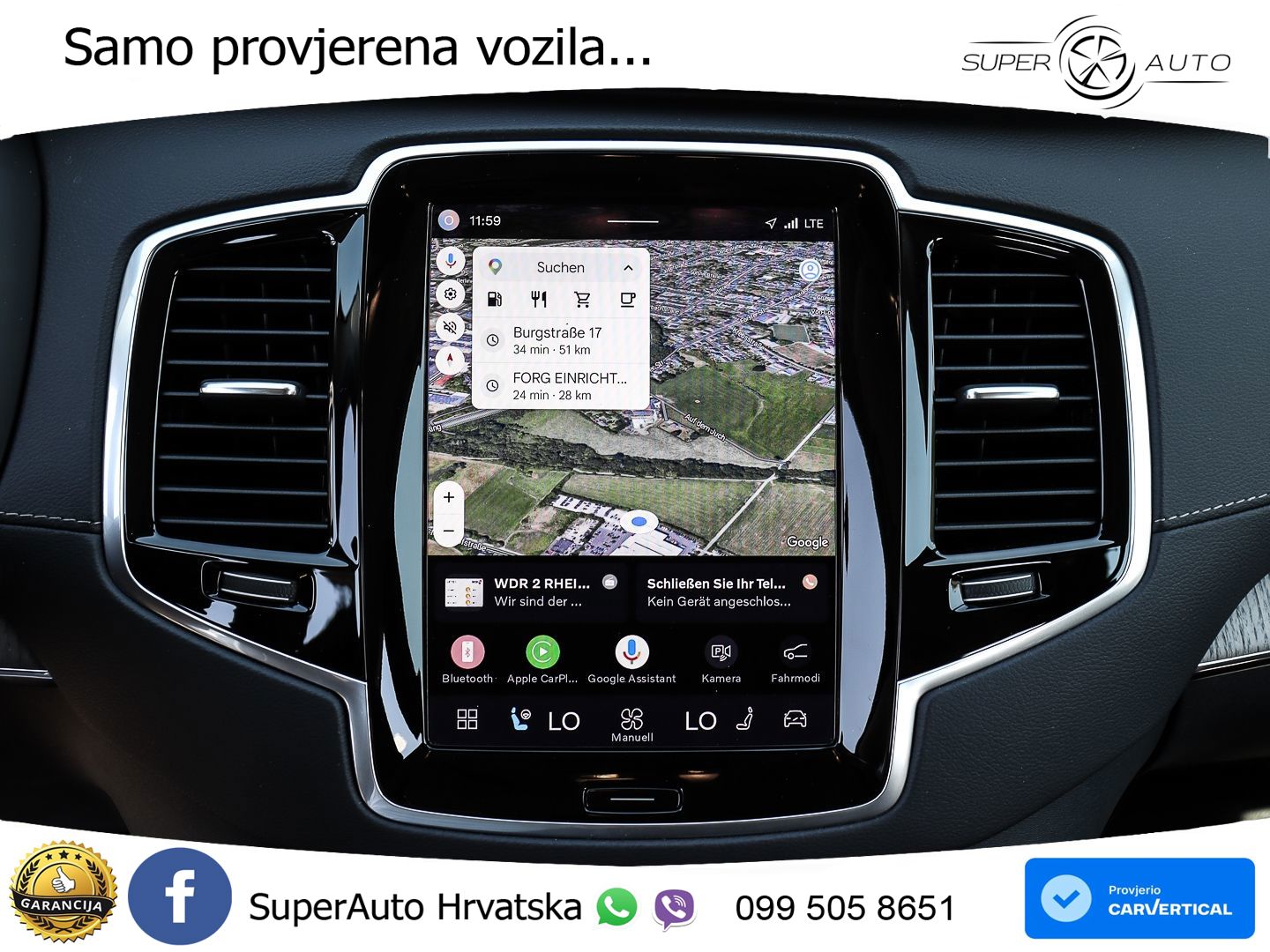 Volvo XC90 2.0 B5 Diesel AWD Automatic LED+GR SJED+ACC