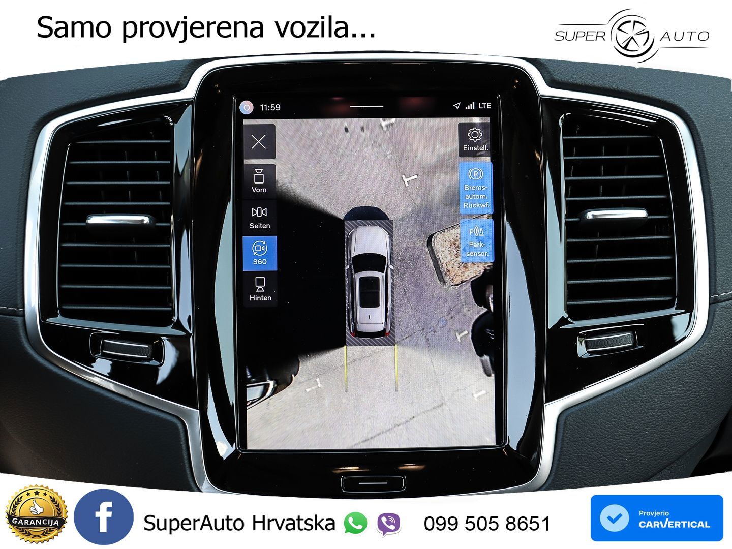 Volvo XC90 2.0 B5 Diesel AWD Automatic LED+GR SJED+ACC