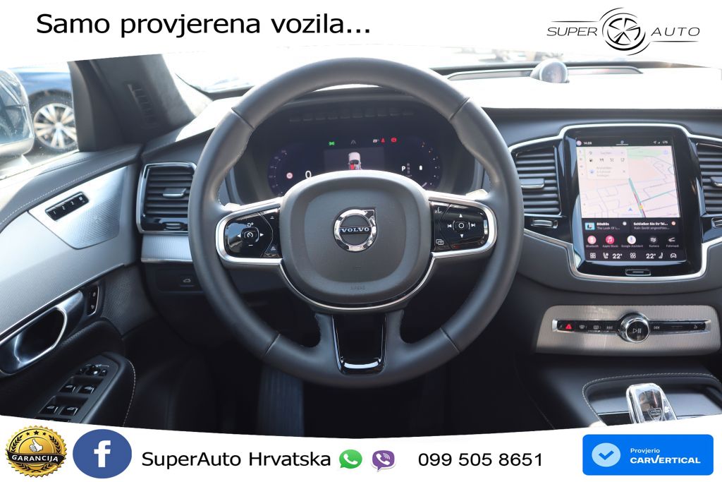 Volvo XC90 2.0 B5 Diesel AWD Automatic ACC+HEAD+4xGR SJED+360+PANO