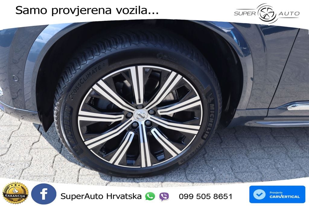Volvo XC90 2.0 B5 Diesel AWD Automatic ACC+HEAD+4xGR SJED+360+PANO
