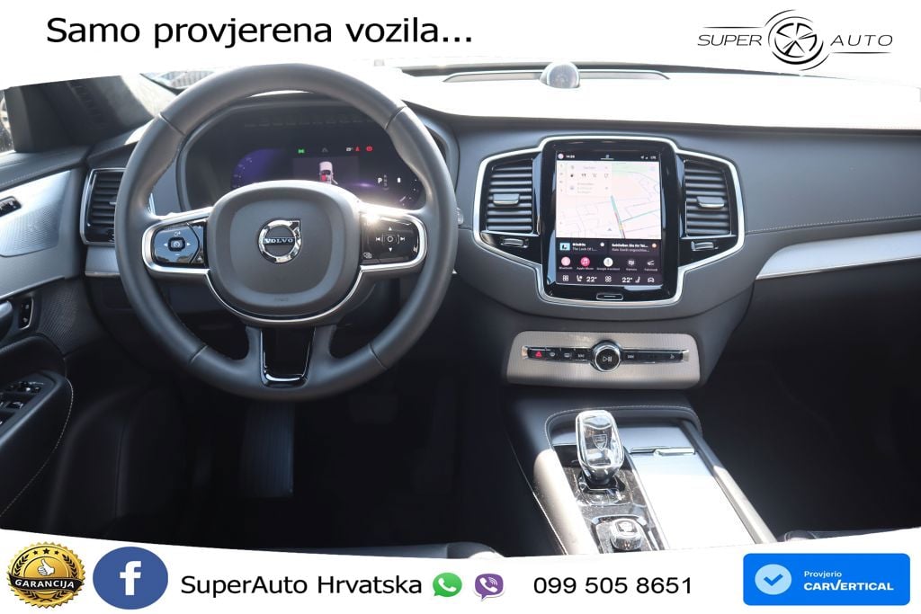 Volvo XC90 2.0 B5 Diesel AWD Automatic ACC+HEAD+4xGR SJED+360+PANO