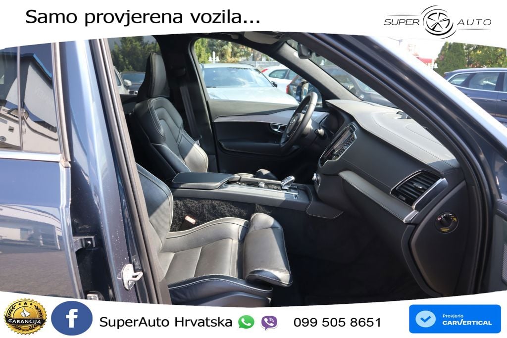 Volvo XC90 2.0 B5 Diesel AWD Automatic ACC+HEAD+4xGR SJED+360+PANO