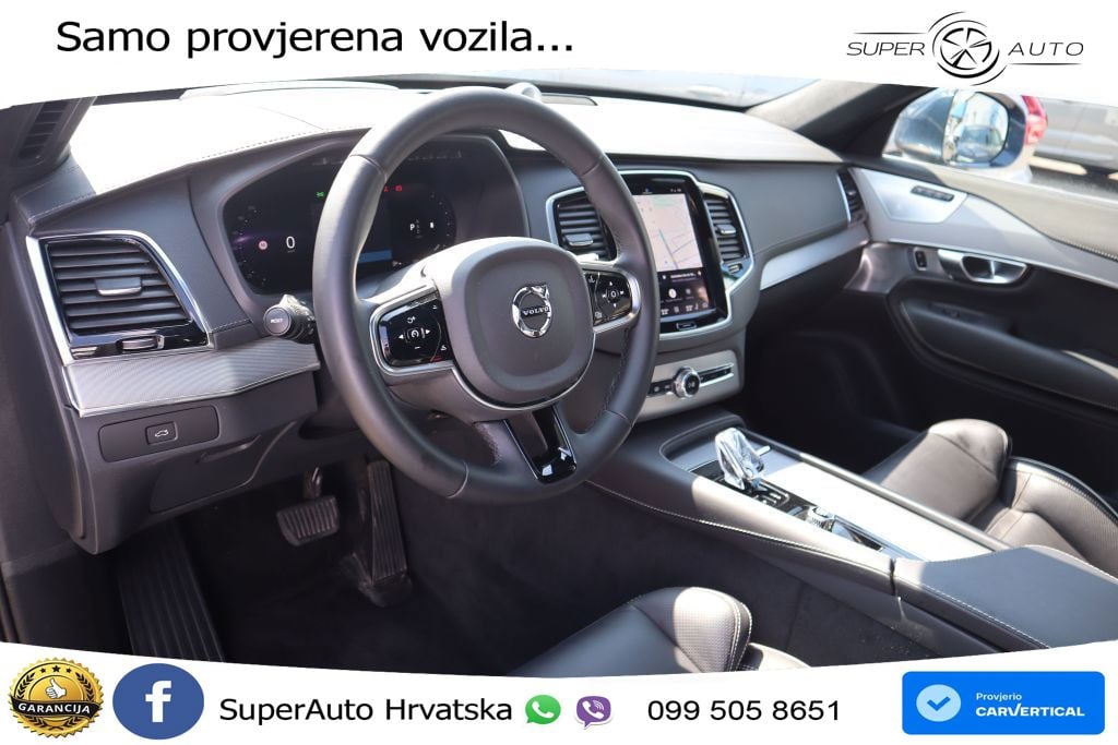 Volvo XC90 2.0 B5 Diesel AWD Automatic ACC+HEAD+4xGR SJED+360+PANO