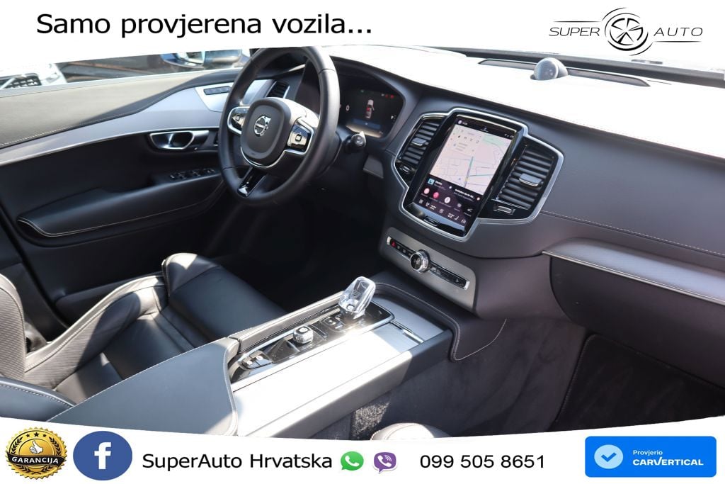 Volvo XC90 2.0 B5 Diesel AWD Automatic ACC+HEAD+4xGR SJED+360+PANO