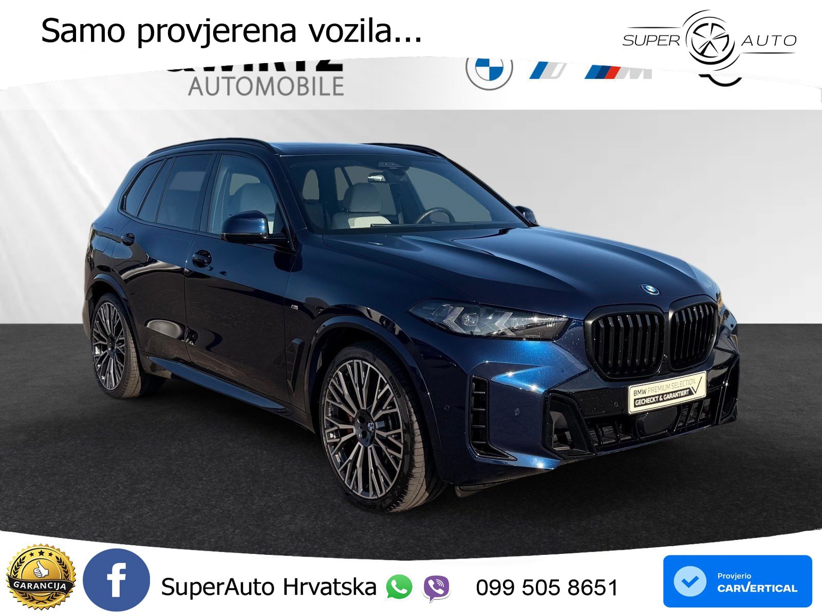 BMW X5 50e (489 KS) xDrive Steptronic M Sport LED+GR SJED+ACC