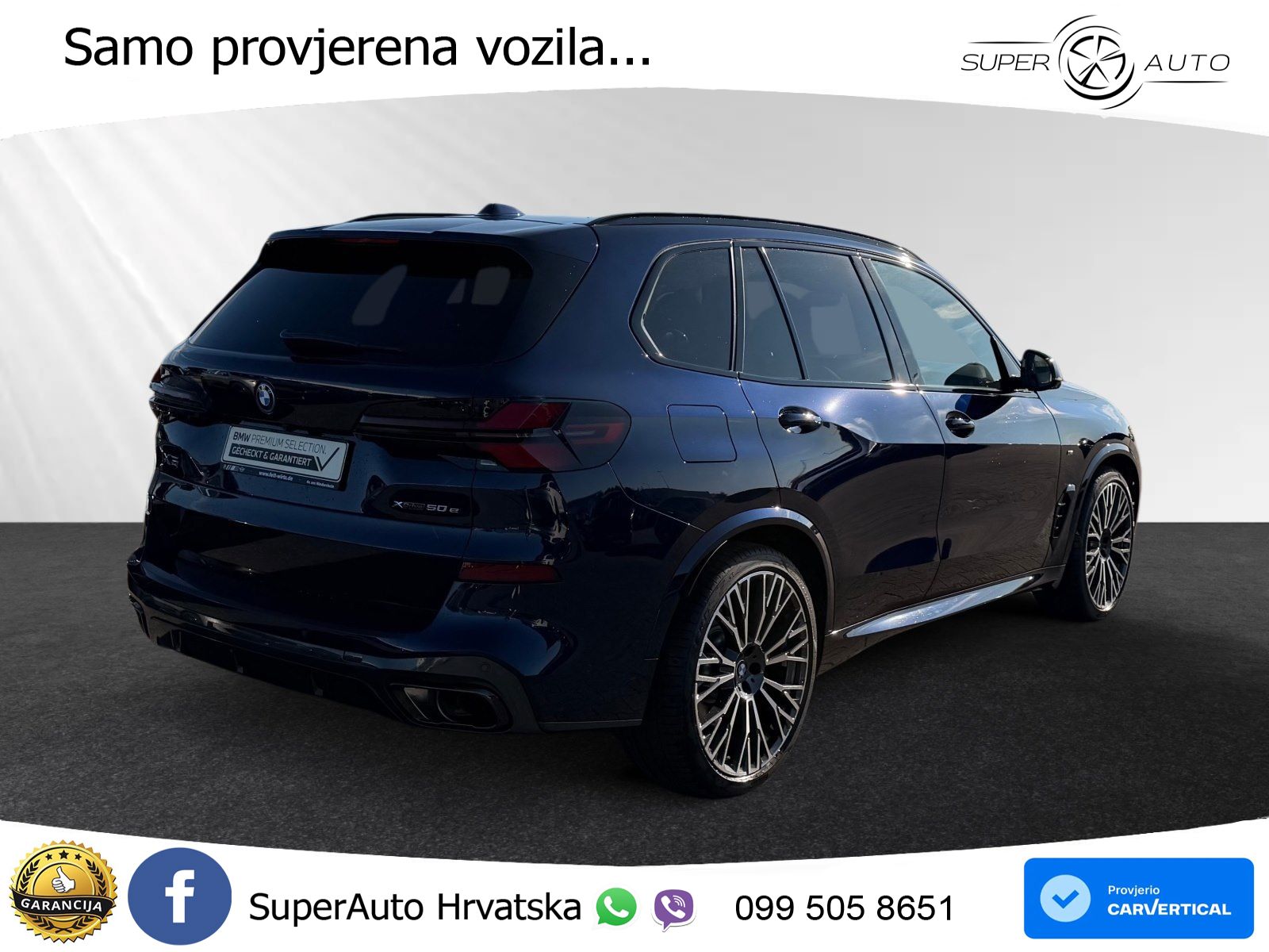 BMW X5 50e (489 KS) xDrive Steptronic M Sport LED+GR SJED+ACC
